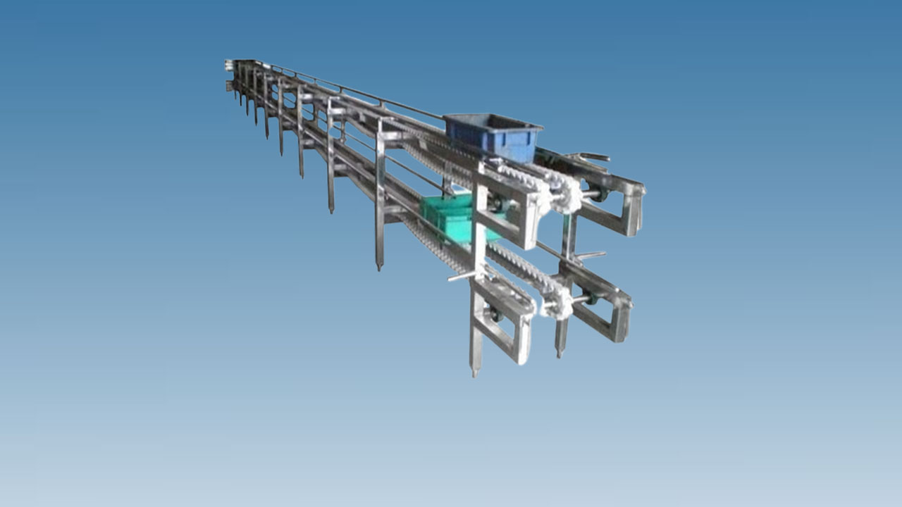 Stainless Steel (SS) Milk Can Chain Conveyor Manufacturers in India